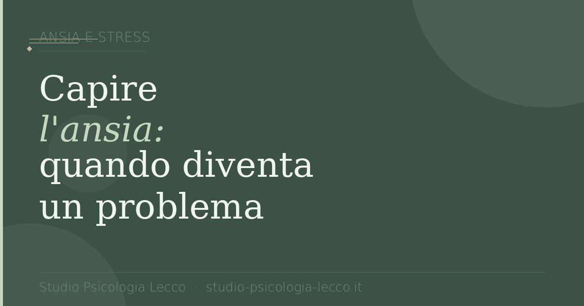 Ansia da primavera
